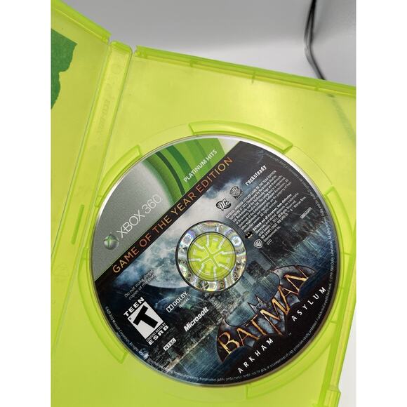 Disc Only Batman Arkham Asylum Game Of The Year Edition Xbox 360 - Picture 1 of 3